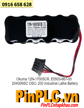 Pin Okuma 12N-1700SCR E5503-867-001, Pin nuôi nguồn Okuma 12N-1700SCR E5503-867-001